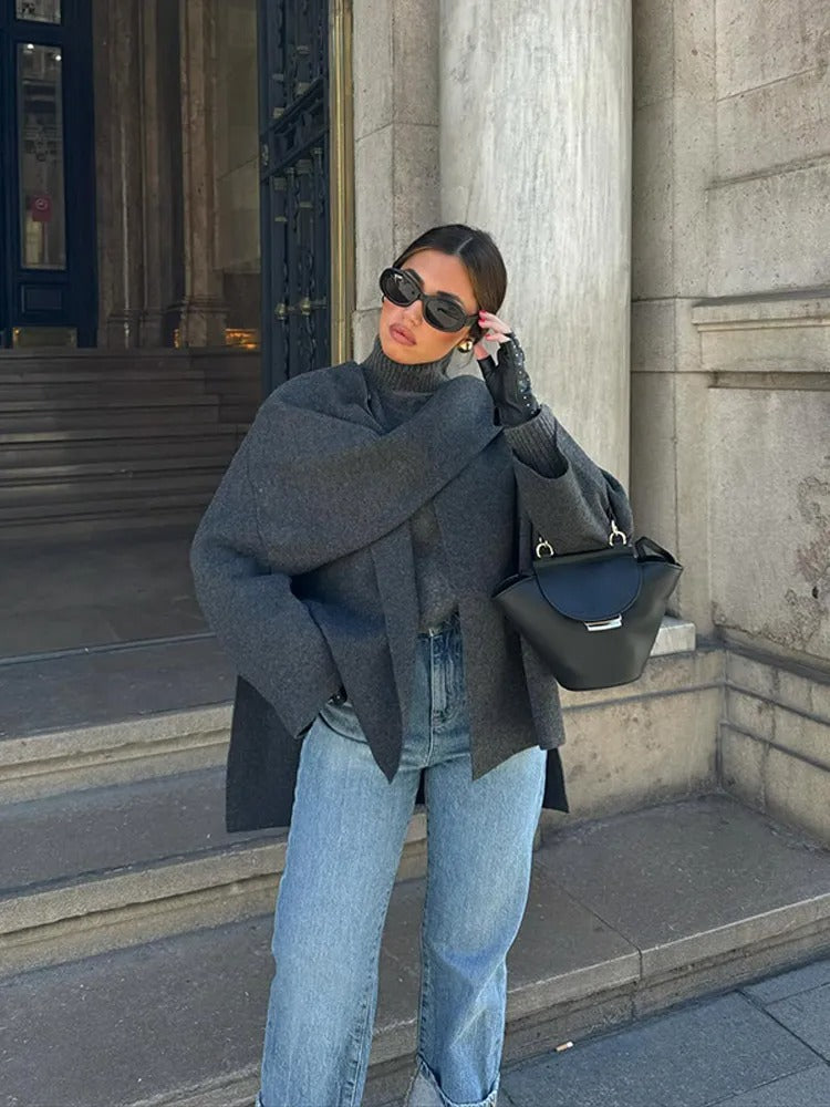 Elif | Viral Cape Jacket