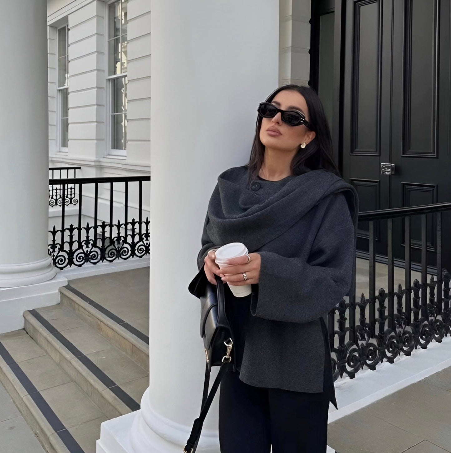 Elif | Viral Cape Jacket