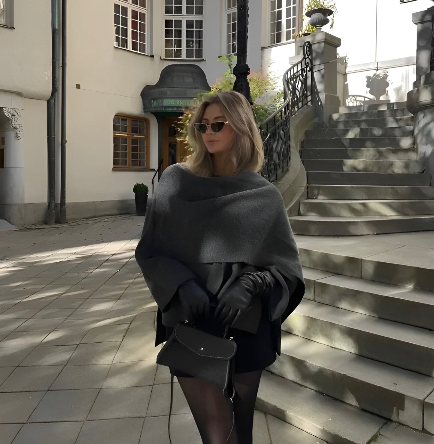 Elif | Viral Cape Jacket