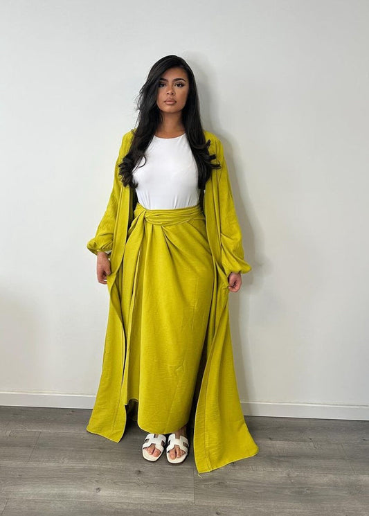 Skirt & Kimino Set