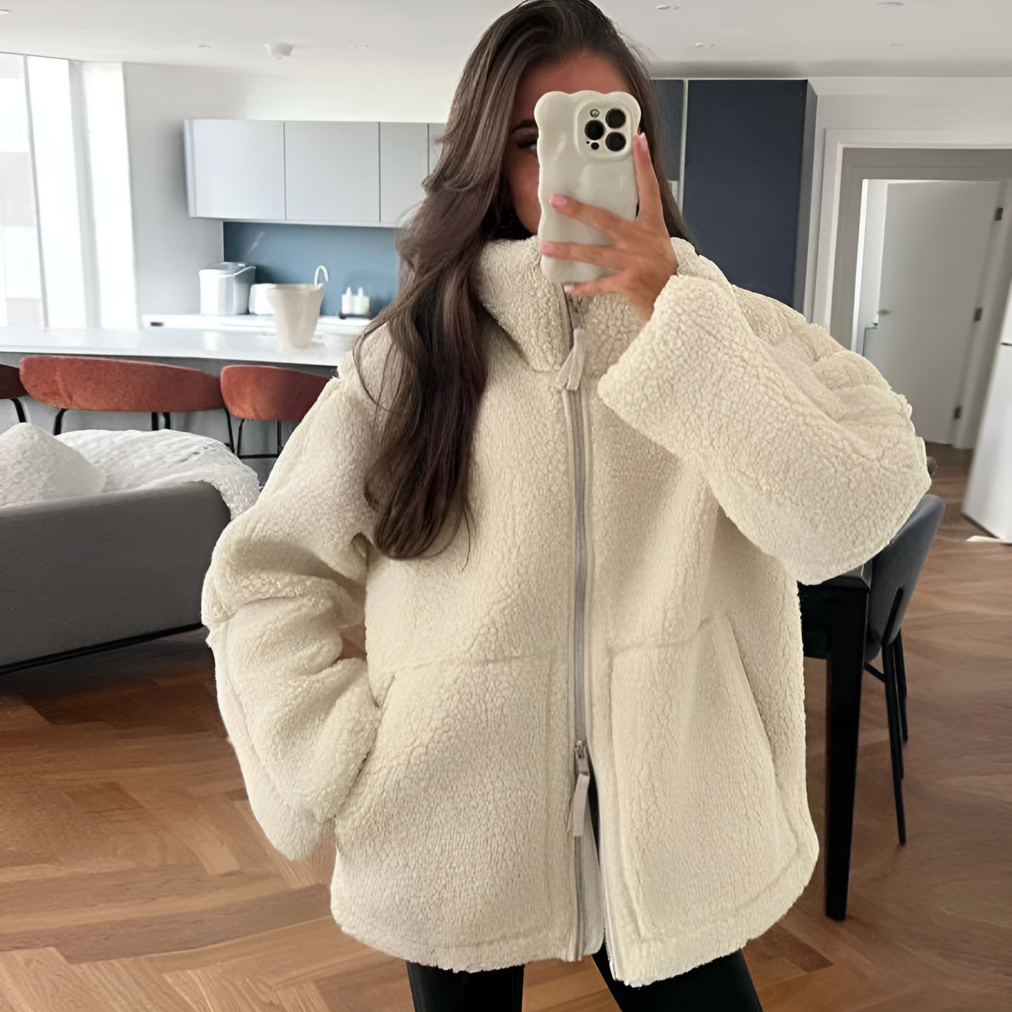 Rosita - Cozy Teddy Jacket