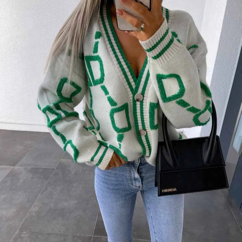 Zoey - V Neck Cardigan