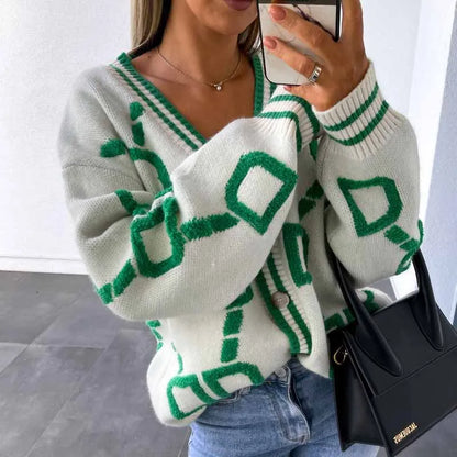 Zoey - V Neck Cardigan