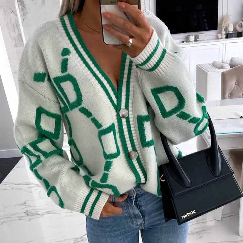 Zoey - V Neck Cardigan